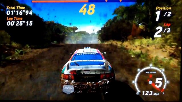 Sega Rally Online Arcade Classic mode! смотреть онлайн