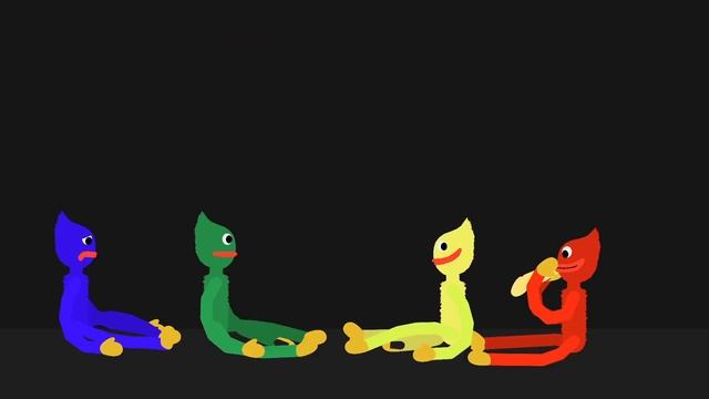 Mommy Long Legs vs Huggy Wuggy (my 1st battle lol) (Stick Nodes) смотреть онлайн