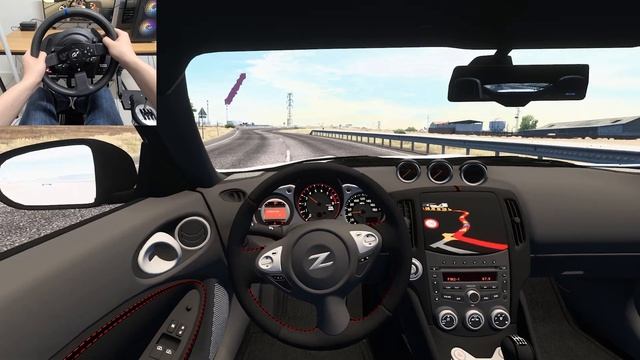 Euro Truck Simulator 2 - Nissan 370Z Nismo [Steering Wheel Gameplay] смотреть онлайн