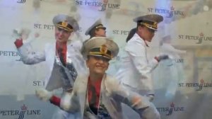 Шоу-балет «Триумф» СПб, «Адмирал». Исп-на песня А.Каштанов «Девченка красивая».