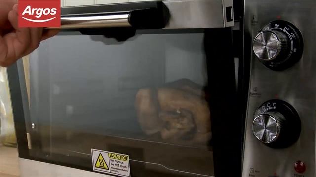 Cookworks KWS1525R-F2U Stainless Steel Mini Oven - Argos Review смотреть онлайн