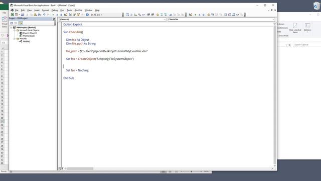 How To Check If A File Exists Using VBA | Excel VBA Tutorial смотреть онлайн