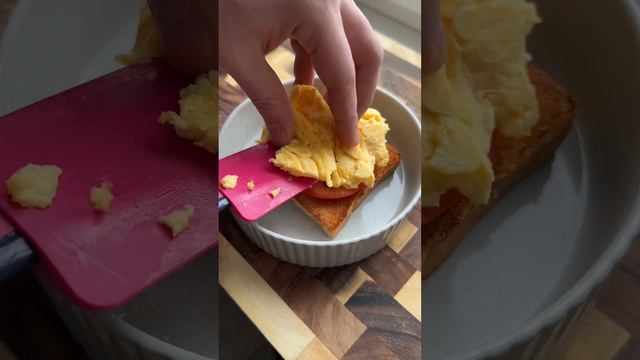 Тост С Омлетом #recipes #рецепты #завтрак #breakfast #toast смотреть онлайн