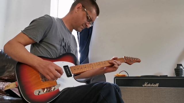 Drop D jam. Schecter PT Special guitar, Marshall Bluesbreaker amp. смотреть онлайн