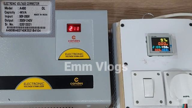 Candes AC Stabilizer की Live Testing करके सच आया सामने | Candes AC Stabilizer Testing Video
