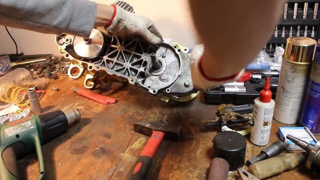 Honda giorno СТАНТ : Сборка мотора / Часть 5 смотреть онлайн