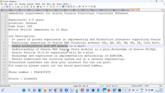 Oracle EBS Finance Functional Jobs | Real Time training | FAQ's | Placement | Interview Preparation смотреть онлайн