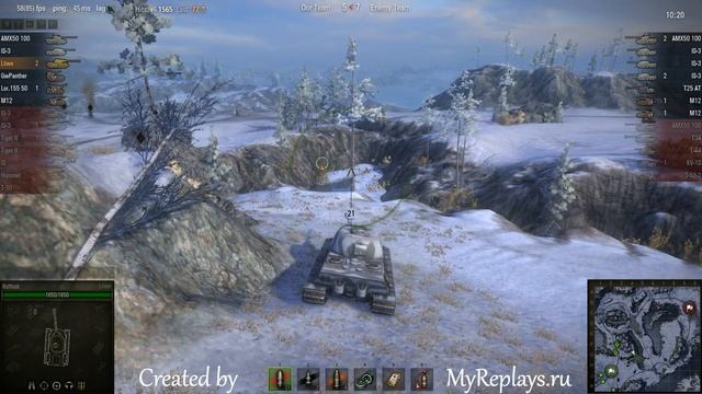 WOT: Arctic Region - Lowe - 3 frags - смотреть онлайн