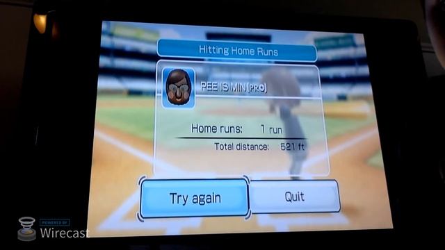Wii baseball homerun derby! смотреть онлайн