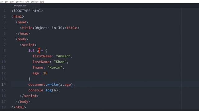 48.Object in javaScript | جاواسکرپټ په پښتو کې смотреть онлайн