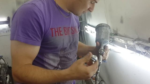 Как правельно помыть покрасочный пистолет смотреть онлайн