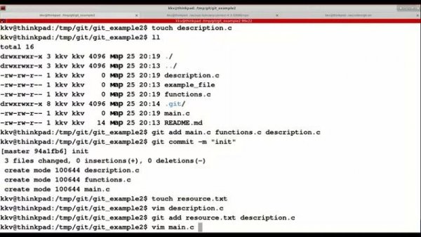 Git:  Добавление новых файлов к системе контроля версий (git add)
