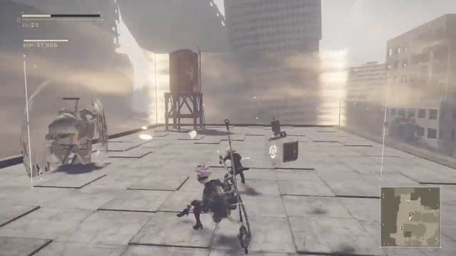 NieR:Automata Playthrough Part 16 Side Quest: Family Squabble/ Dojo Black Belt/ Found Emil's Shop смотреть онлайн