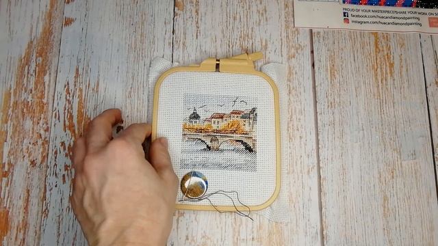 73.  КОтарсис 2 недели. Посылка от Пчелок, алмазная мозаика, мои запасы вышивки. (Перезалив)