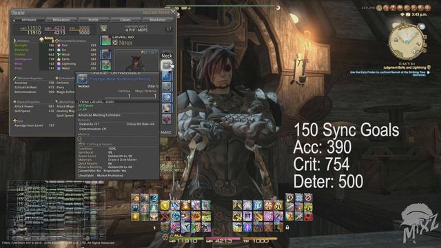 Final Fantasy XIV Ninja Gear for the Feast | Heavensward Fight Night 01 PS4 Gameplay смотреть онлайн