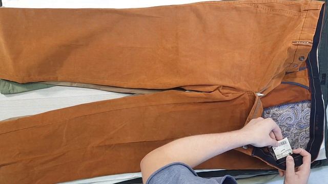 F6 07993 Men's Cotton Pants XL (Мужские брюки ХБ больших размеров)№3 14,40 кг 6,70 за кг 26,00 ед смотреть онлайн