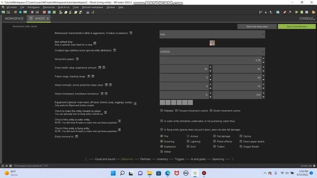 Making Mods in Minecraft -- 15: Living Entities [MCreator 2022.2] смотреть онлайн