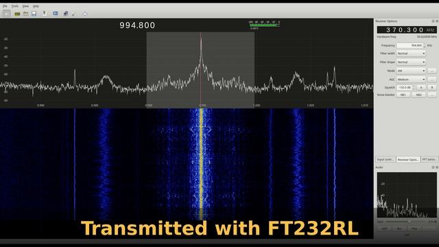 Transmitting AM radio with a serial port смотреть онлайн
