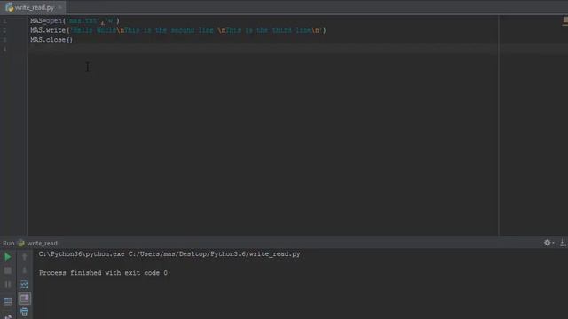 #3- Python3.6 (Read and Write to Files) смотреть онлайн