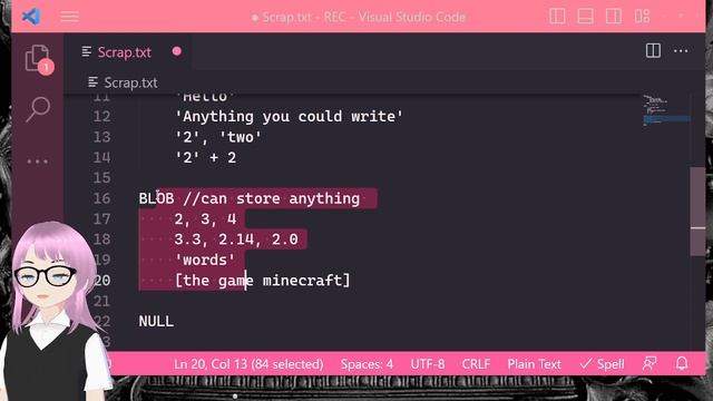 SQLite Data types смотреть онлайн