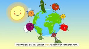 ? Das Gemüselied || Kinderlieder zum Lernen