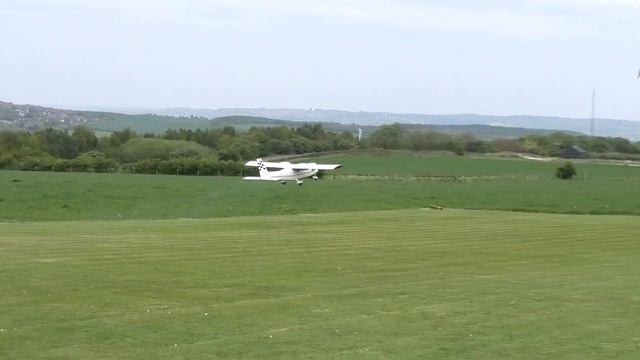 Twin Engine, RC Partenavia Victor, 2m Wingspan, built from Sarik Hobbies Plans смотреть онлайн