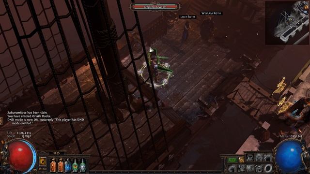 Path of Exile Incursion 3.3: Uber Elder Arc Trapper-Saboteur смотреть онлайн