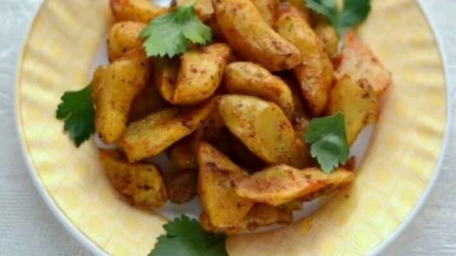 Топинамбур, запечённый с пряностями Рецепт приготування в описах