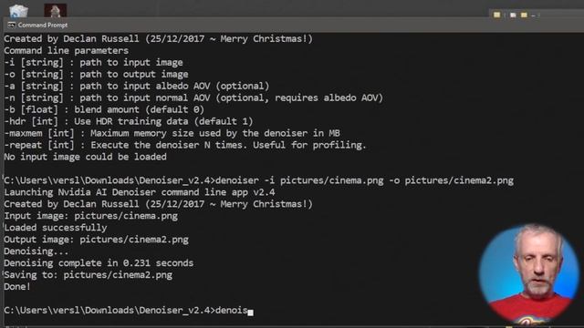 Cleaning up images with the stand-alone NVIDIA Optix Denoiser (no rendering required) ? смотреть онлайн