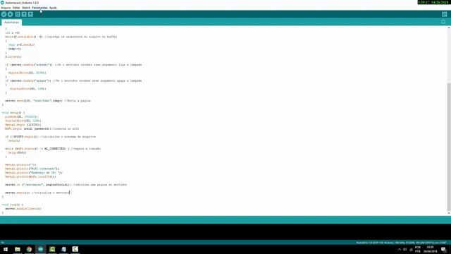 COMO CRIAR UM SERVIDOR WEB COM ESP8266 NODEMCU COM SISTEMA DE ARQUIVOS SPIFFS смотреть онлайн
