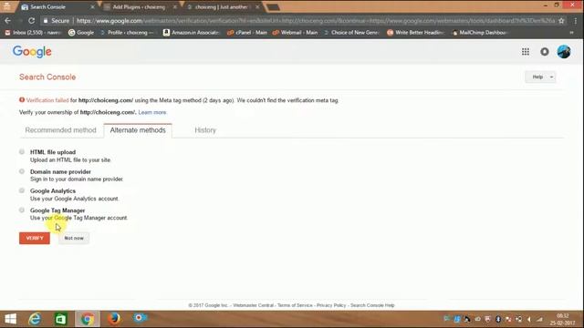 how to verify a wordpress site with google webmaster tools смотреть онлайн