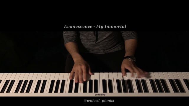 Evanescence - My Immortal Piano Cover смотреть онлайн
