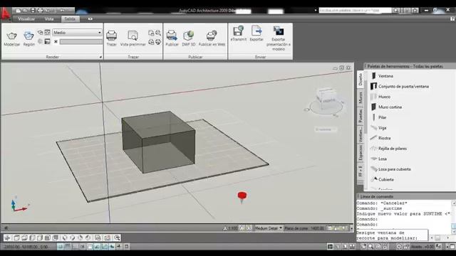 Tutorial Luces Autocad 2009 смотреть онлайн