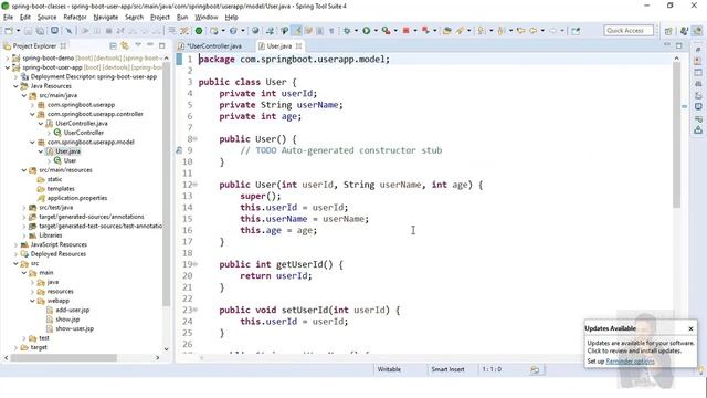 Spring Boot Part 8 - Reading FORM Data using @ModelAttribute смотреть онлайн