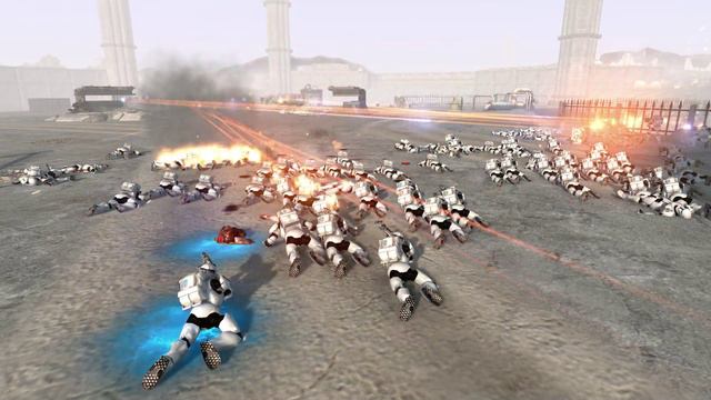 100 Kasrkin (Warhammer 40K) vs 100 Clone Commandos (Star Wars) - Who will Survive? смотреть онлайн
