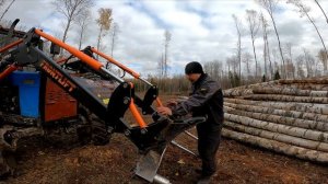 ПОГРУЗЧИК  FRONTLIFT 1200 на МТЗ 82.ЗДЕСЬ ПОЛНЫЙ, ДЕТАЛЬНЫЙ ОБЗОР.