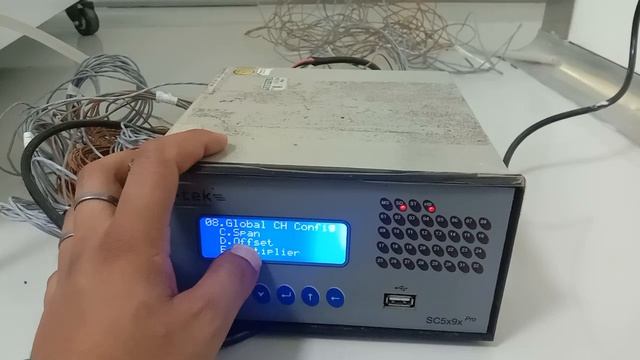 Controls of g-tek data logger. смотреть онлайн