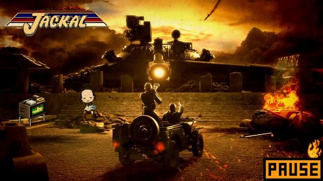 Jackal - Refight [NES, Dendy, Famicom, 8 bit] смотреть онлайн