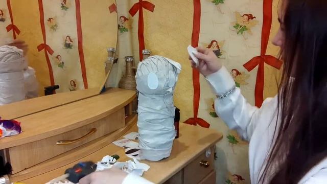Сова своими руками. Поделка на тему профессия в школу. смотреть онлайн