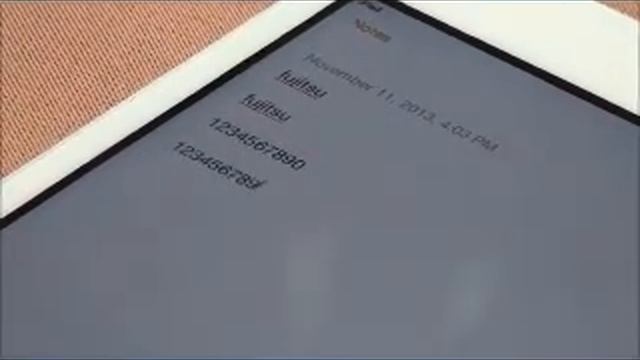 Fujitsu Bluetooth Smart Module enabled Keyboard with iPad смотреть онлайн