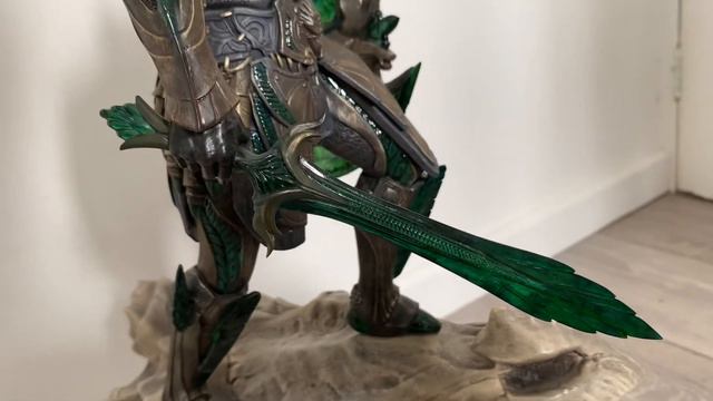Glass Armour High Elf Elder Scrolls Gaming Heads Statue смотреть онлайн