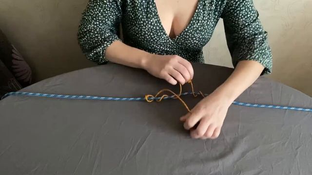 Как вязать узел Прусика или схватывающий узел | Альпинистские узлы смотреть онлайн