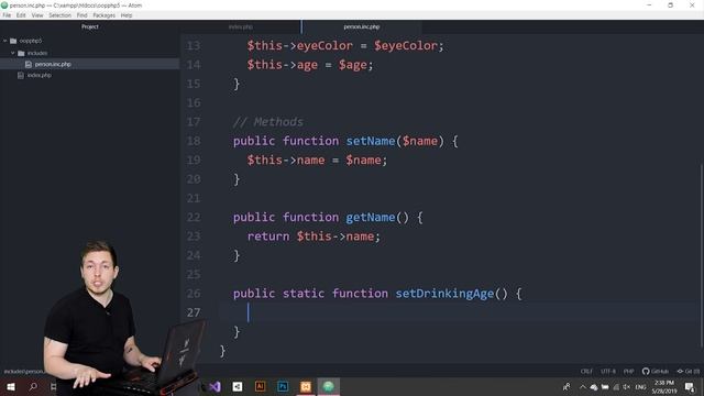 8: Static Properties And Methods In OOP PHP | Object Oriented PHP Tutorial | PHP Tutorial | mmtuts смотреть онлайн