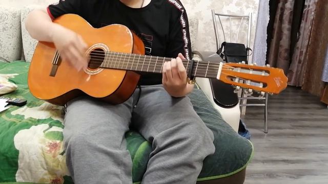 Imagine Dragons - Believer, на гитаре оригинал. смотреть онлайн