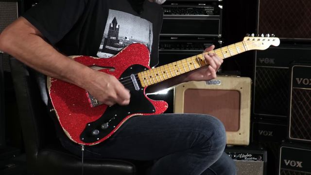 Fender Custom Shop Dealer Select Wildwood "10" 1950's Thinline Telecaster • SN: R14885 смотреть онлайн