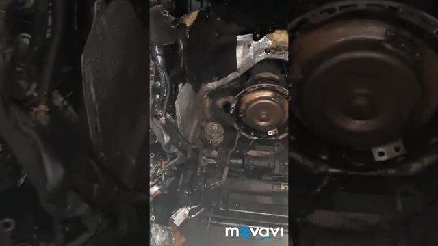 МЛ 164 om 642 Отмываем подкапотное пространство и радиаторы. смотреть онлайн