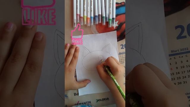 Рисуем котика очень просто? смотреть онлайн