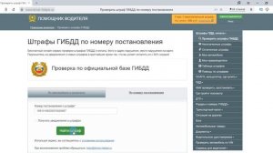 Как посмотреть за что штраф по номеру постановления ГИБДД