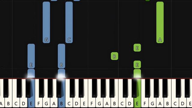 Mockingbird EASY BEGINNER Piano Tutorial | Eminem смотреть онлайн