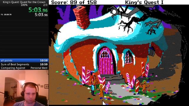 King's Quest: Quest for the Crown (SCI remake), 100% in 9:01 by davidtki смотреть онлайн